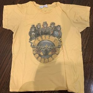 Yellow Graphic Tee